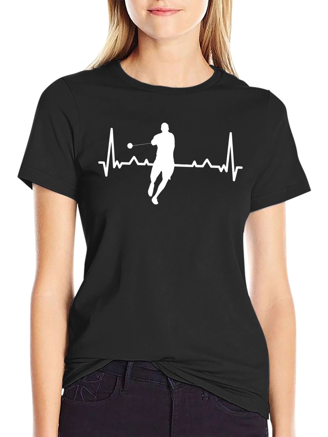 Hammer Throw Heartbeat T-Shirt