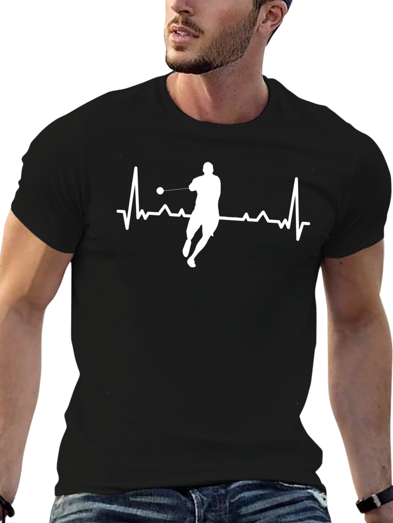 Hammer Throw Heartbeat T-Shirt