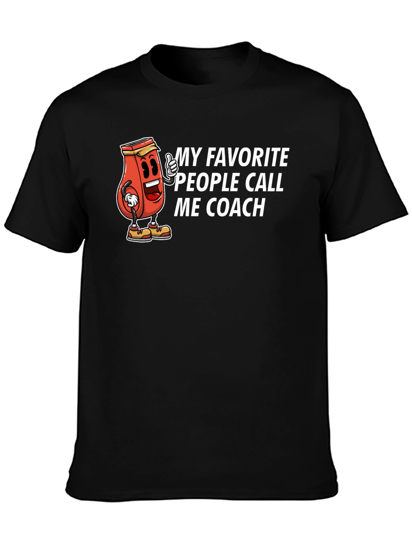 Coach Cartoon T-Shirt - Funny Apparel