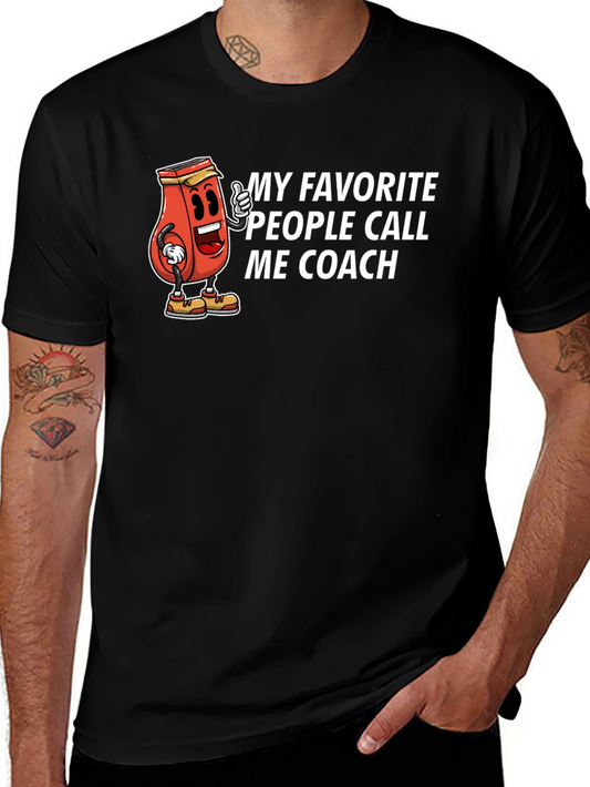 Coach Cartoon T-Shirt - Funny Apparel