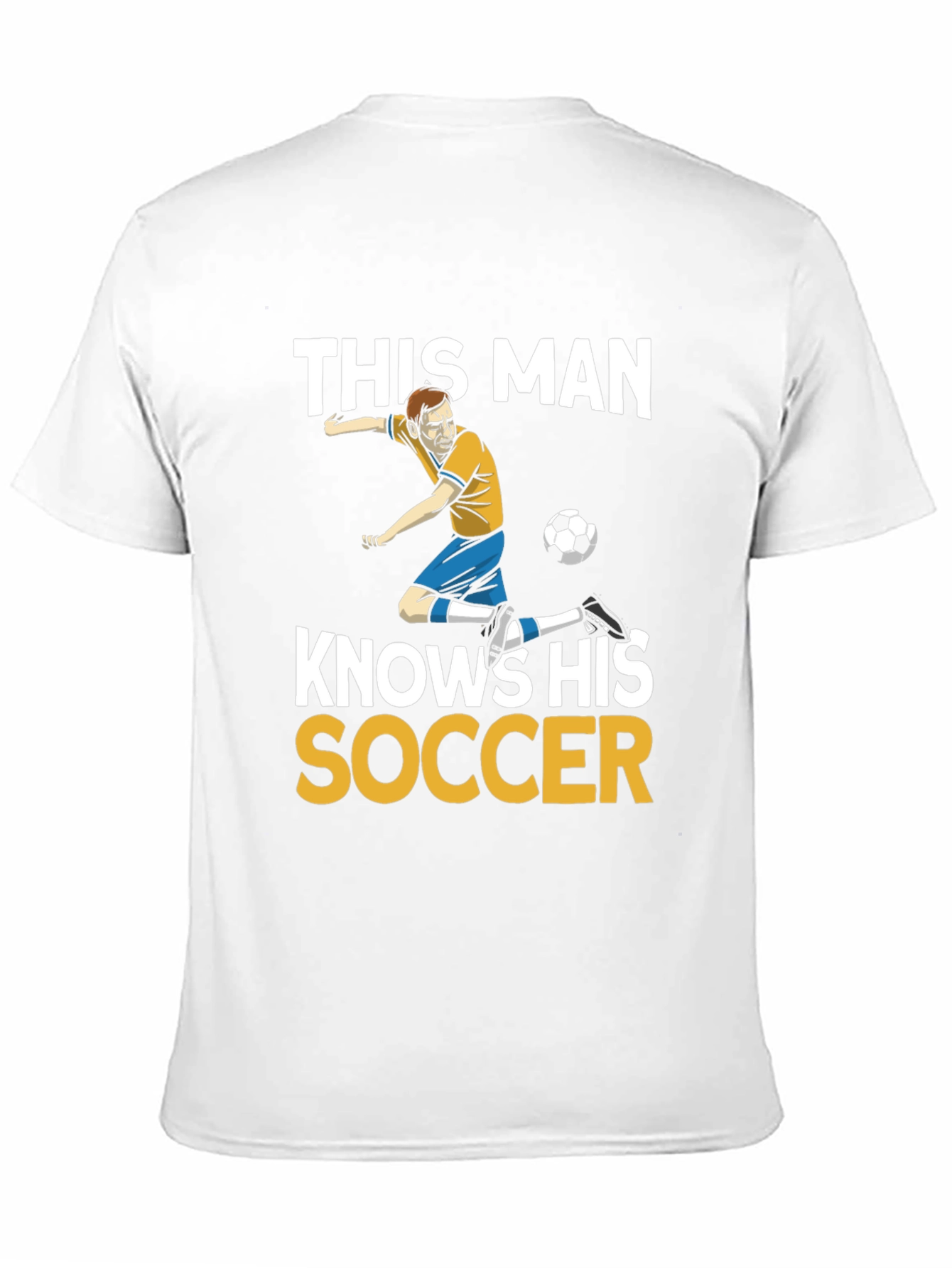 This Man Knows His Soccer Graphic Tee