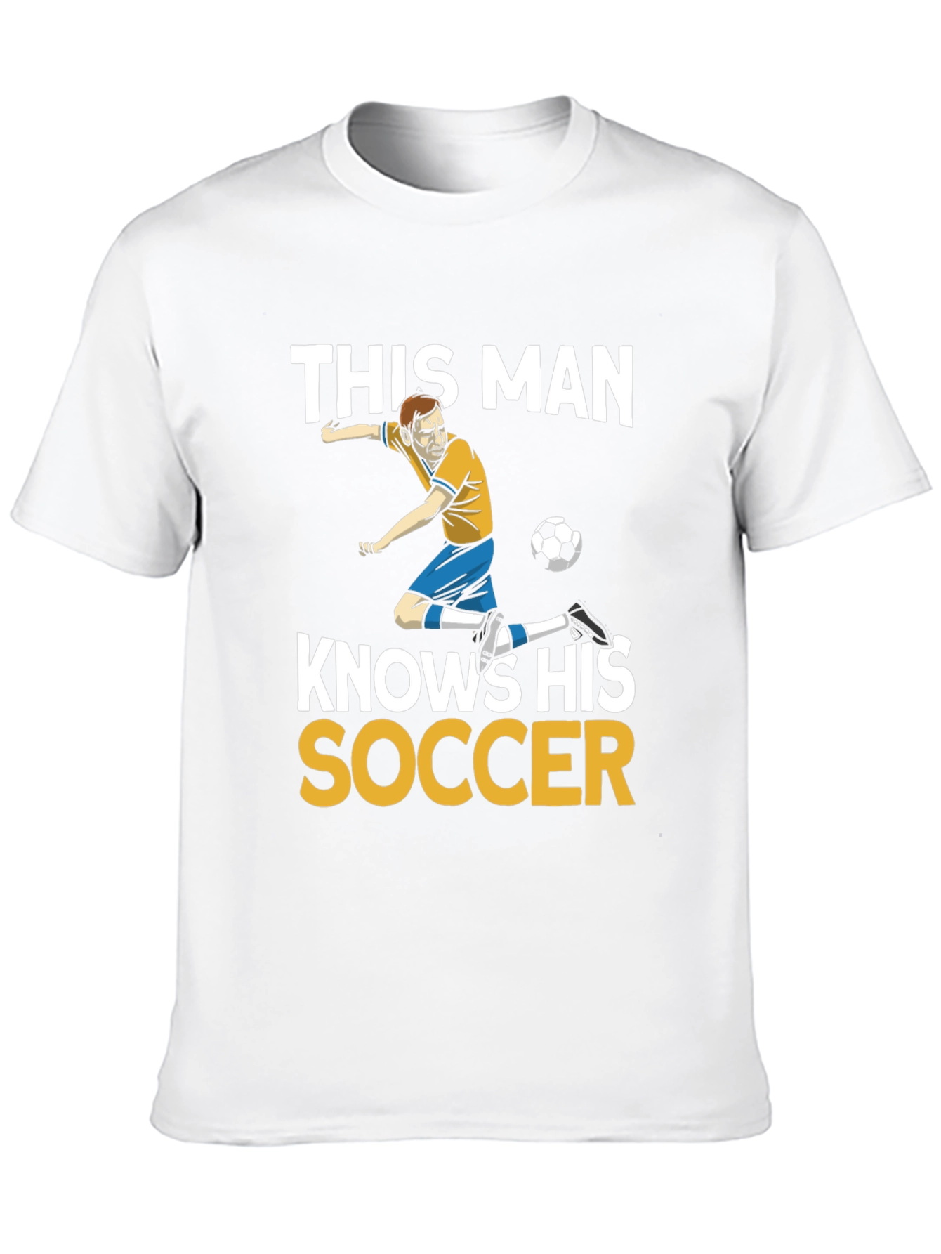 This Man Knows His Soccer Graphic Tee