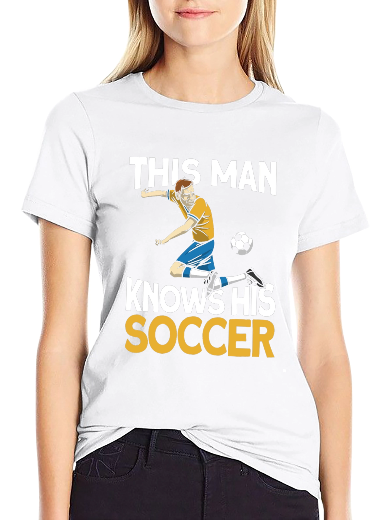 This Man Knows His Soccer Graphic Tee
