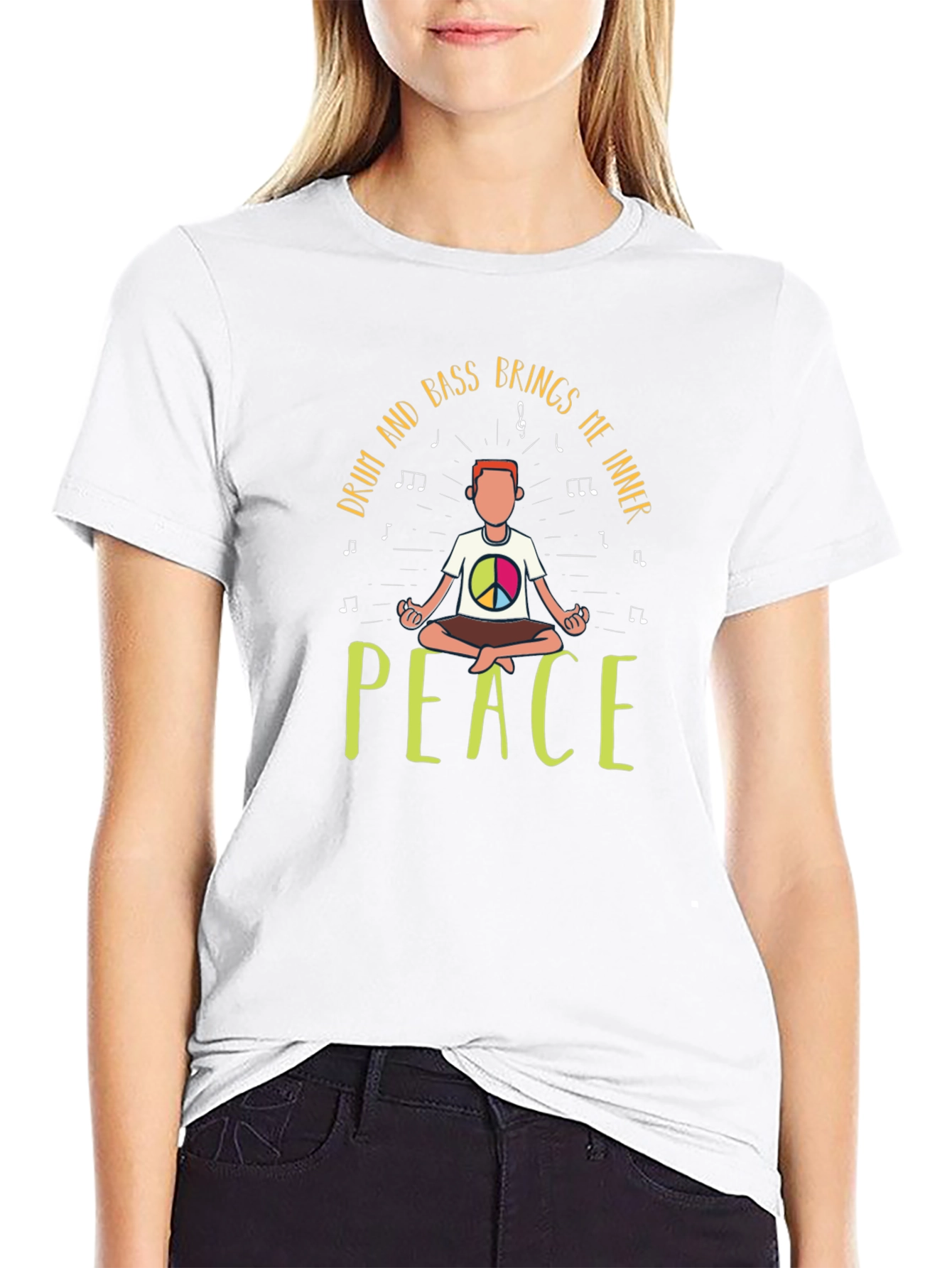 Drum and Bass Brings Me Inner Peace T-Shirt