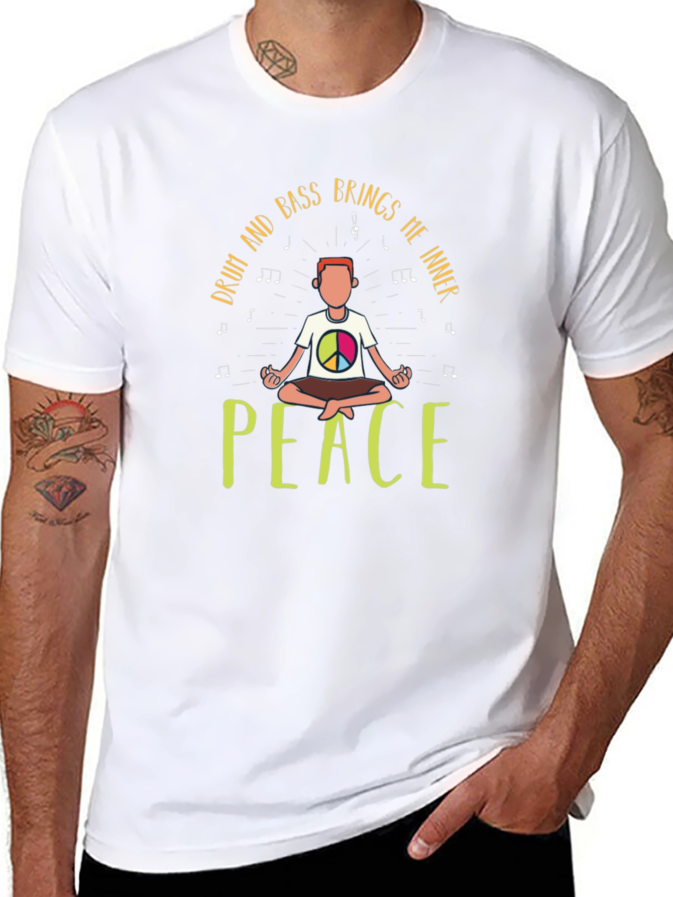 Drum and Bass Brings Me Inner Peace T-Shirt