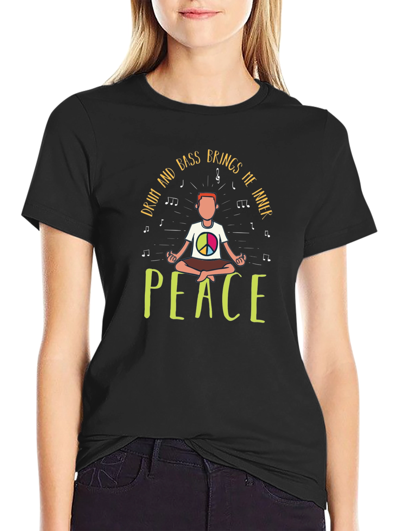 Drum and Bass Brings Me Inner Peace T-Shirt