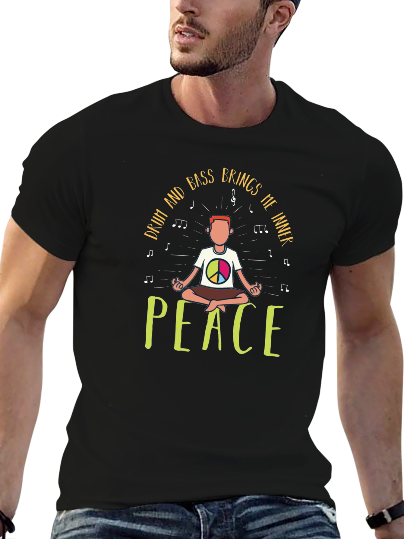 Drum and Bass Brings Me Inner Peace T-Shirt