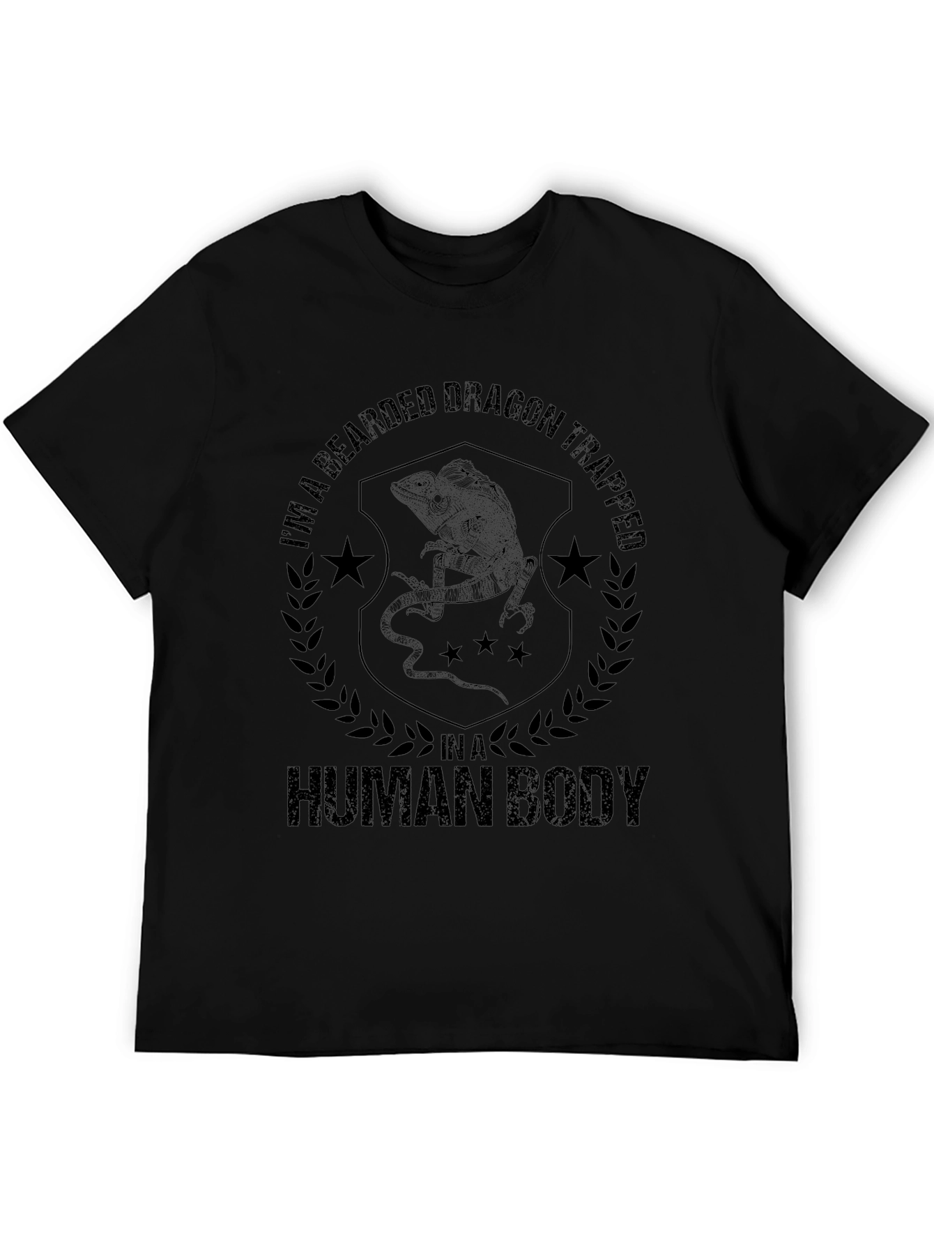Bearded Dragon Trapped in a Human Body Graphic Tee