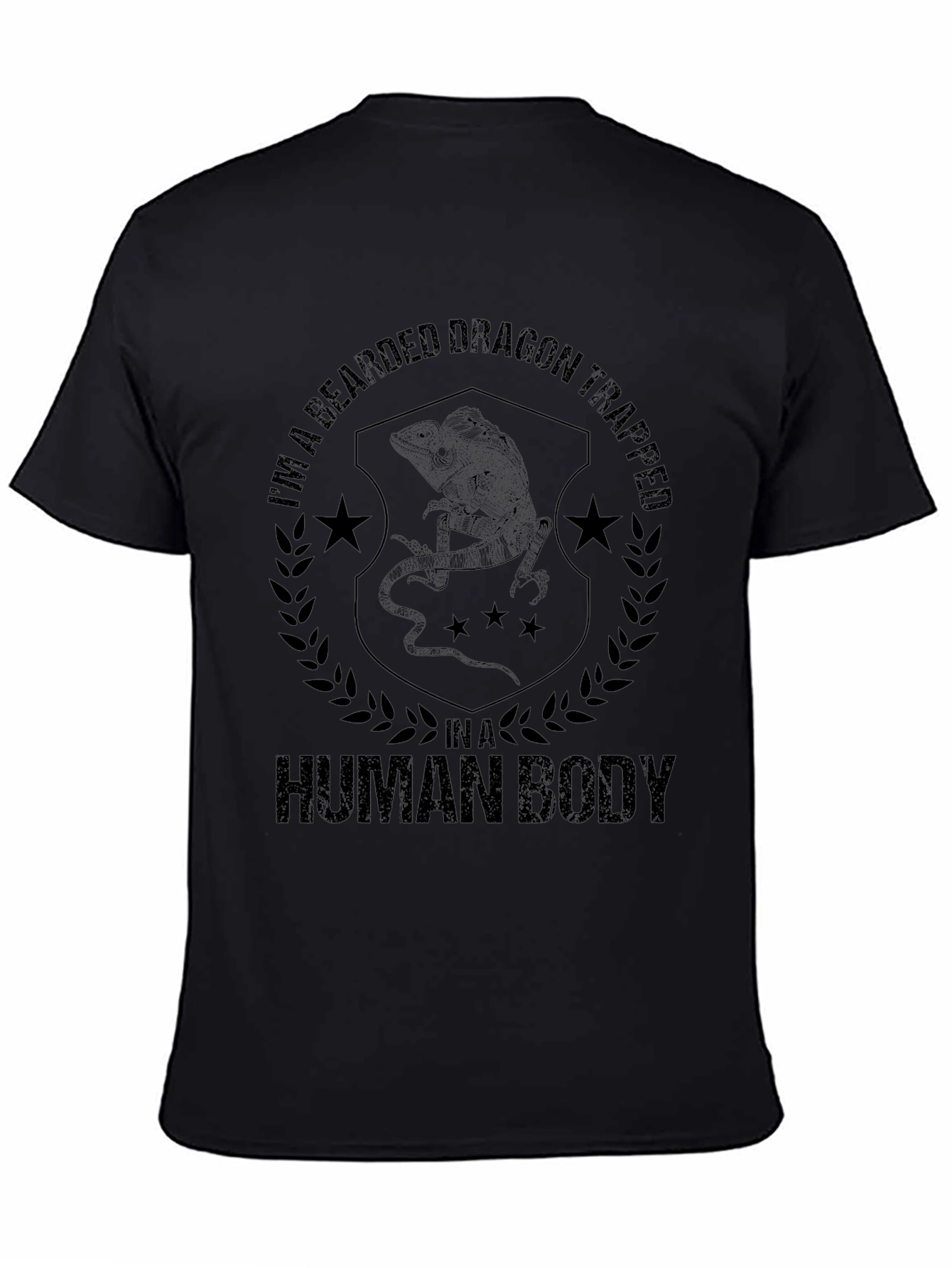 Bearded Dragon Trapped in a Human Body Graphic Tee