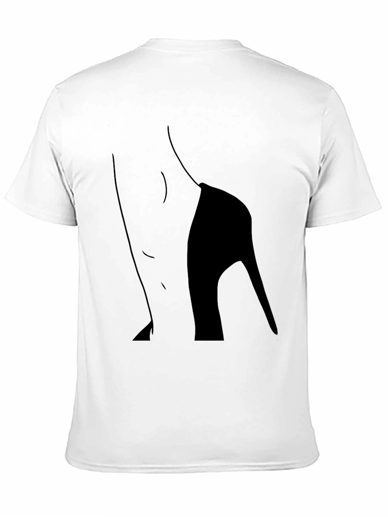 Black High Heel Graphic Tee