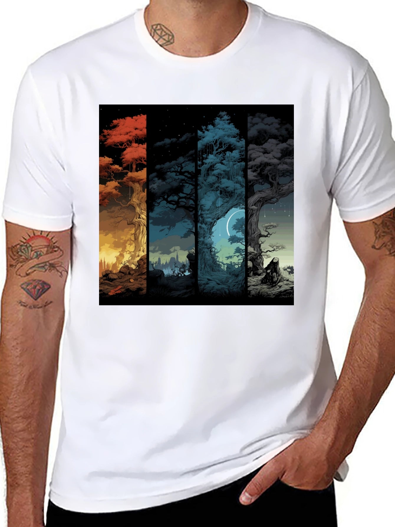Four Seasons Trees T-Shirt