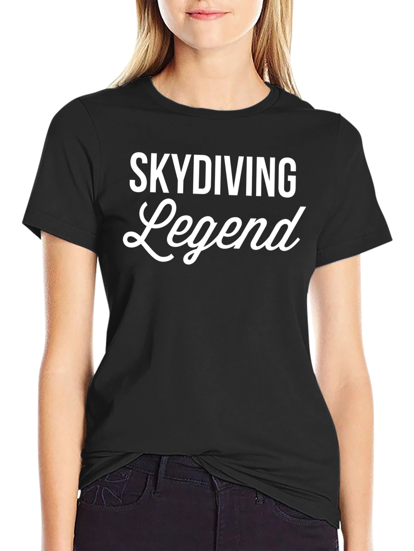 Skydiving Legend Graphic T-Shirt