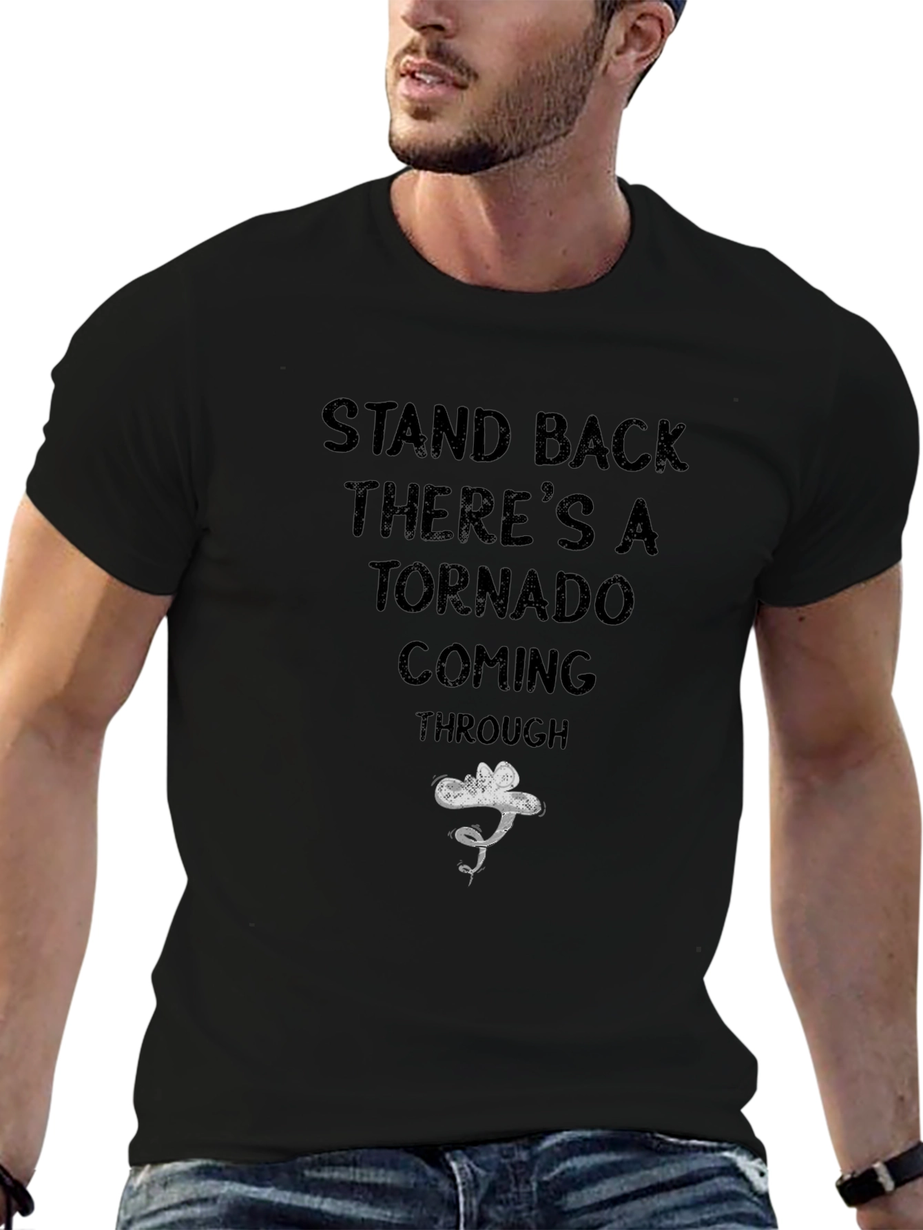 Tornado Coming Through Graphic T-Shirt