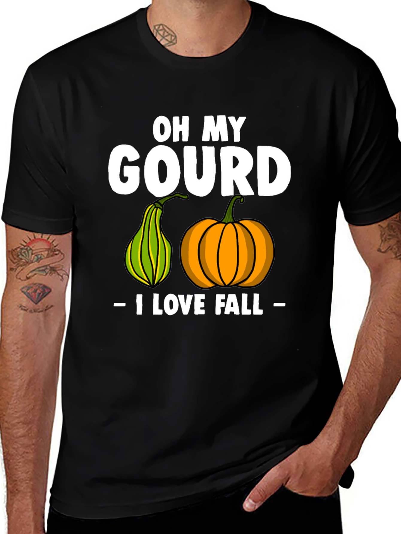 Oh My Gourd I Love Fall T-Shirt