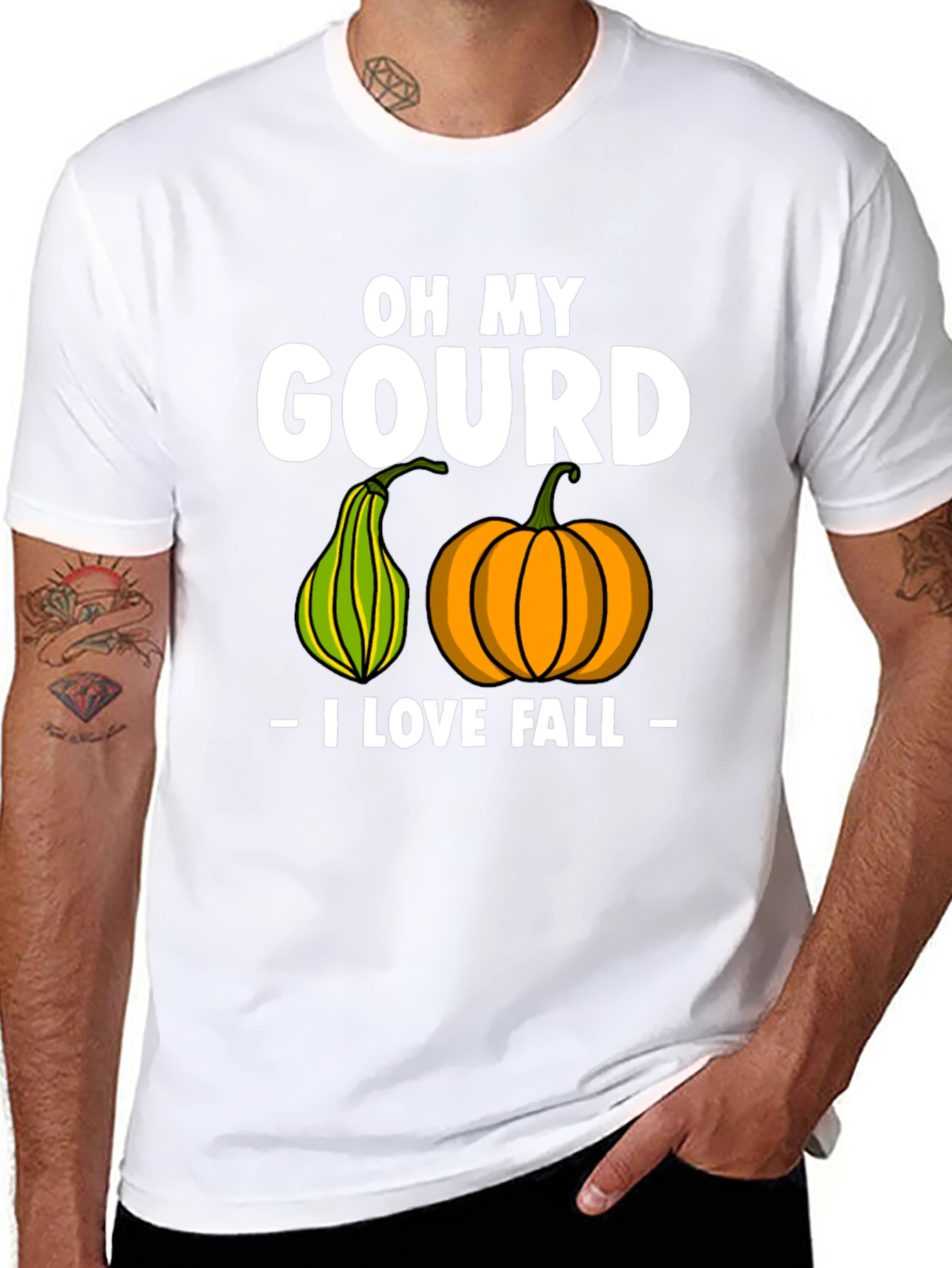 Oh My Gourd I Love Fall T-Shirt