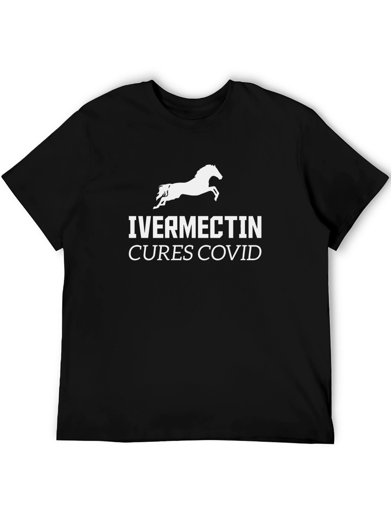 Ivermectin Cures COVID Horse T-Shirt