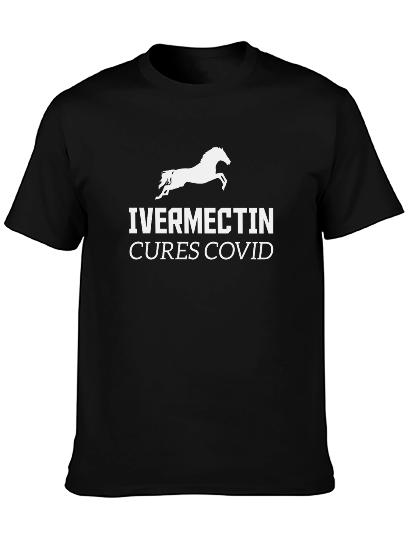 Ivermectin Cures COVID Horse T-Shirt