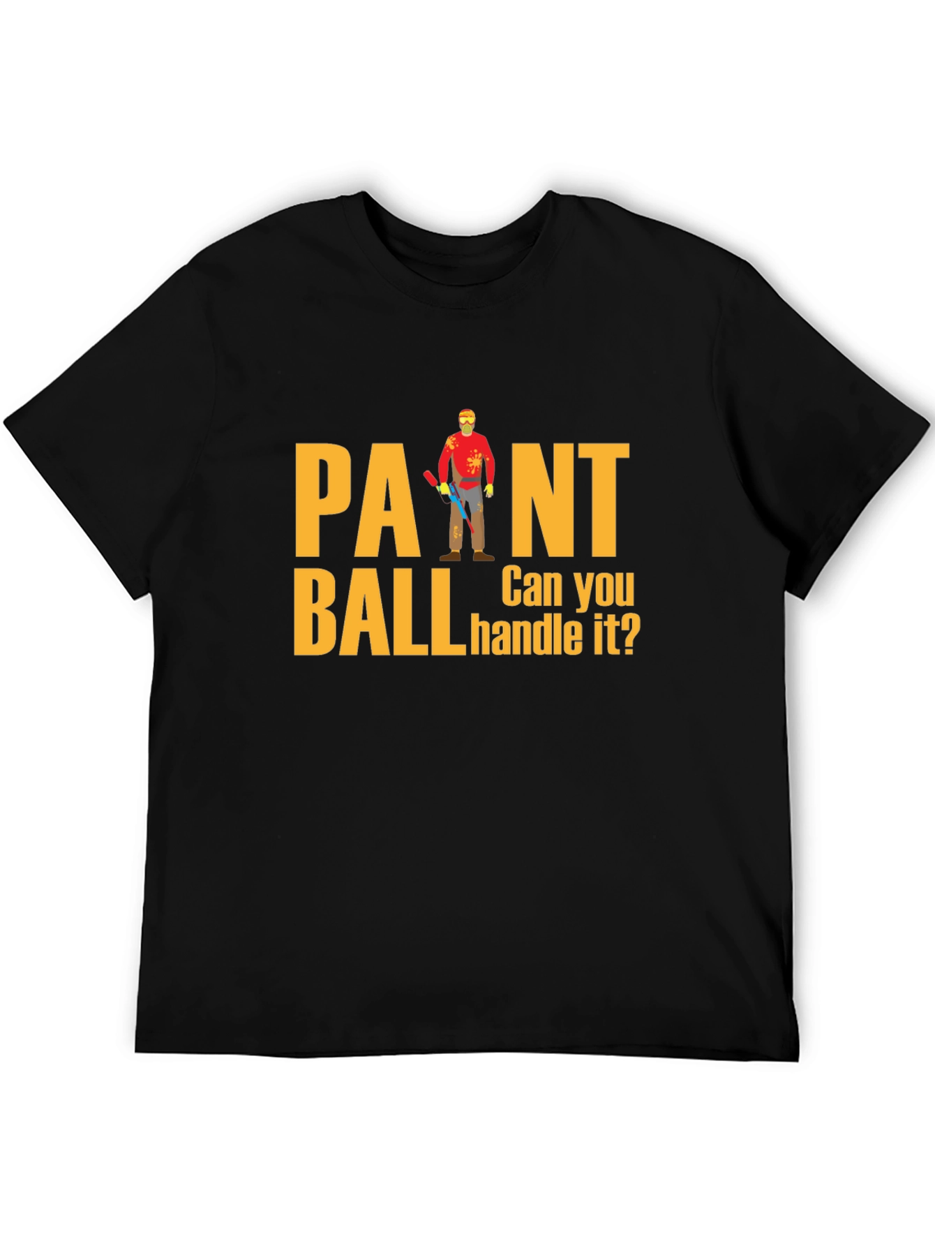 Paintball Challenge Graphic Tee