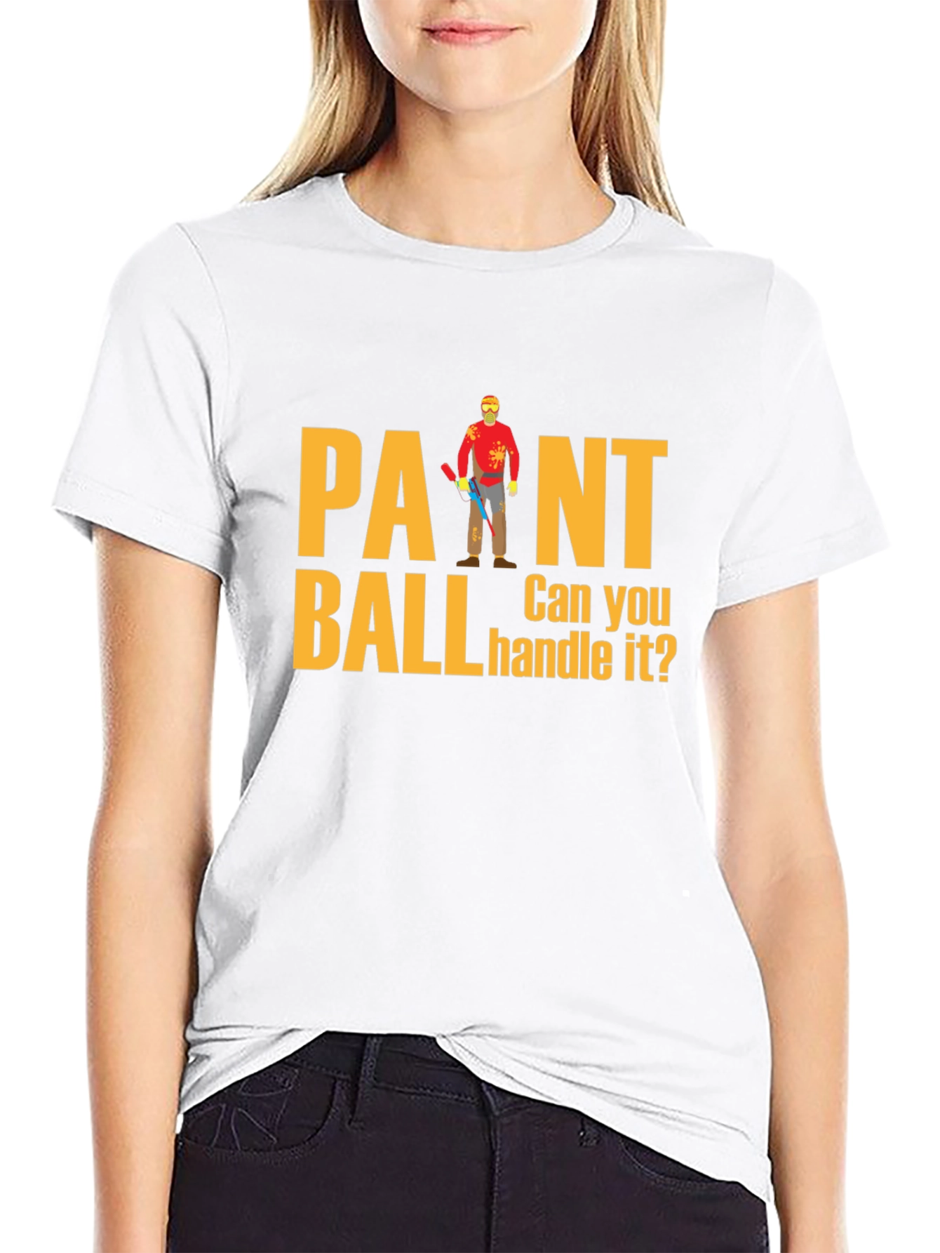 Paintball Challenge Graphic Tee