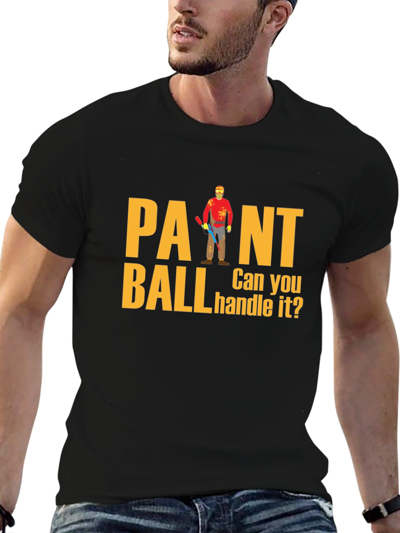 Paintball Challenge Graphic Tee