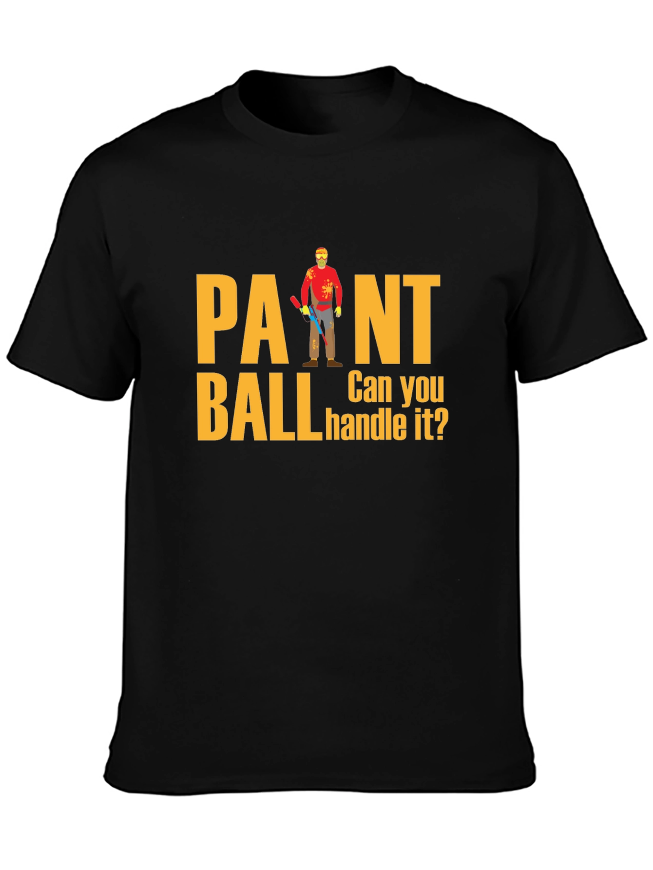 Paintball Challenge Graphic Tee