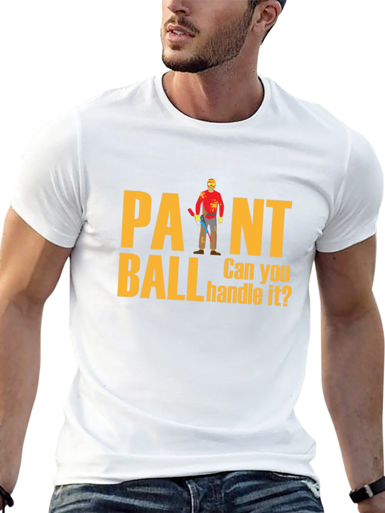 Paintball Challenge Graphic Tee