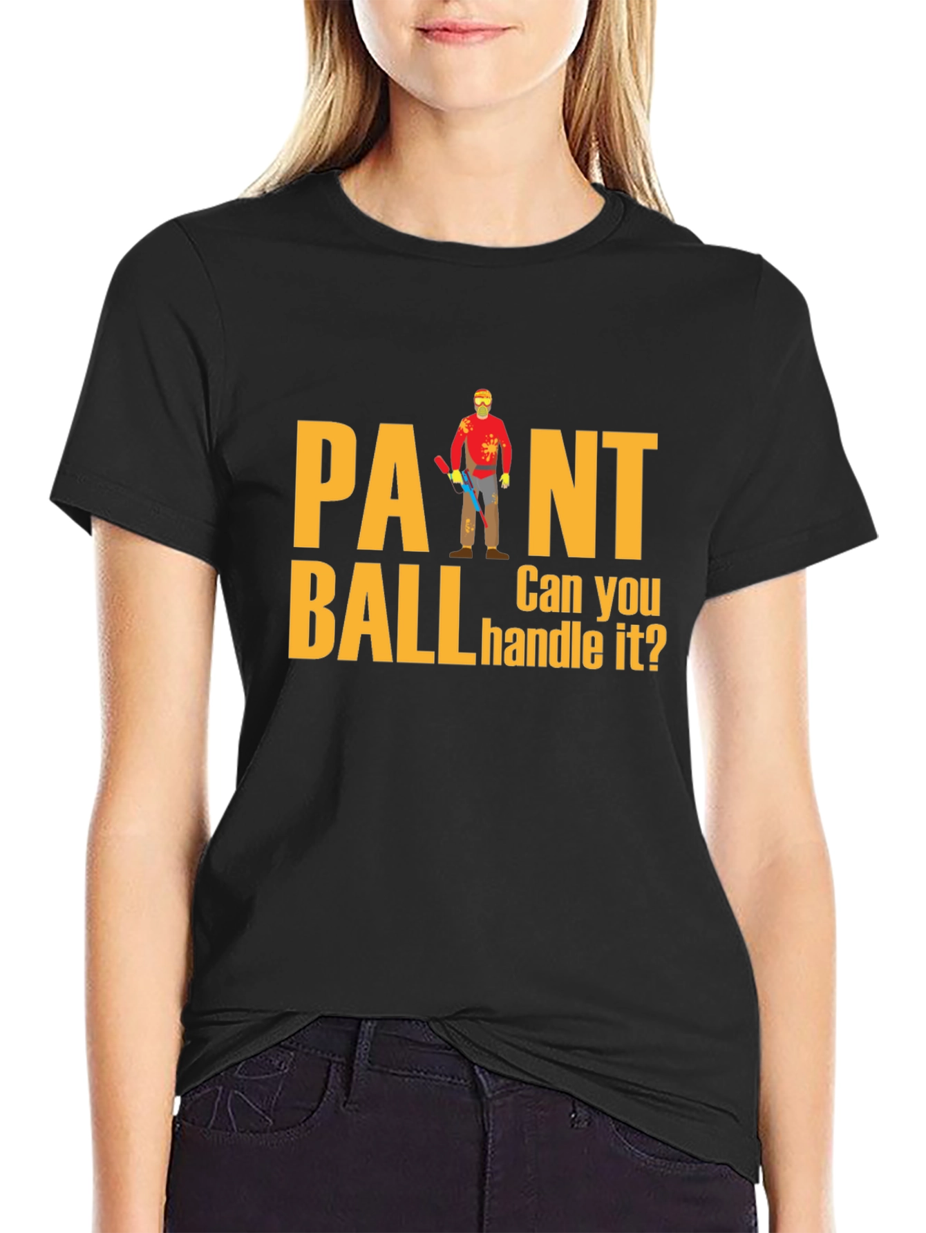 Paintball Challenge Graphic Tee
