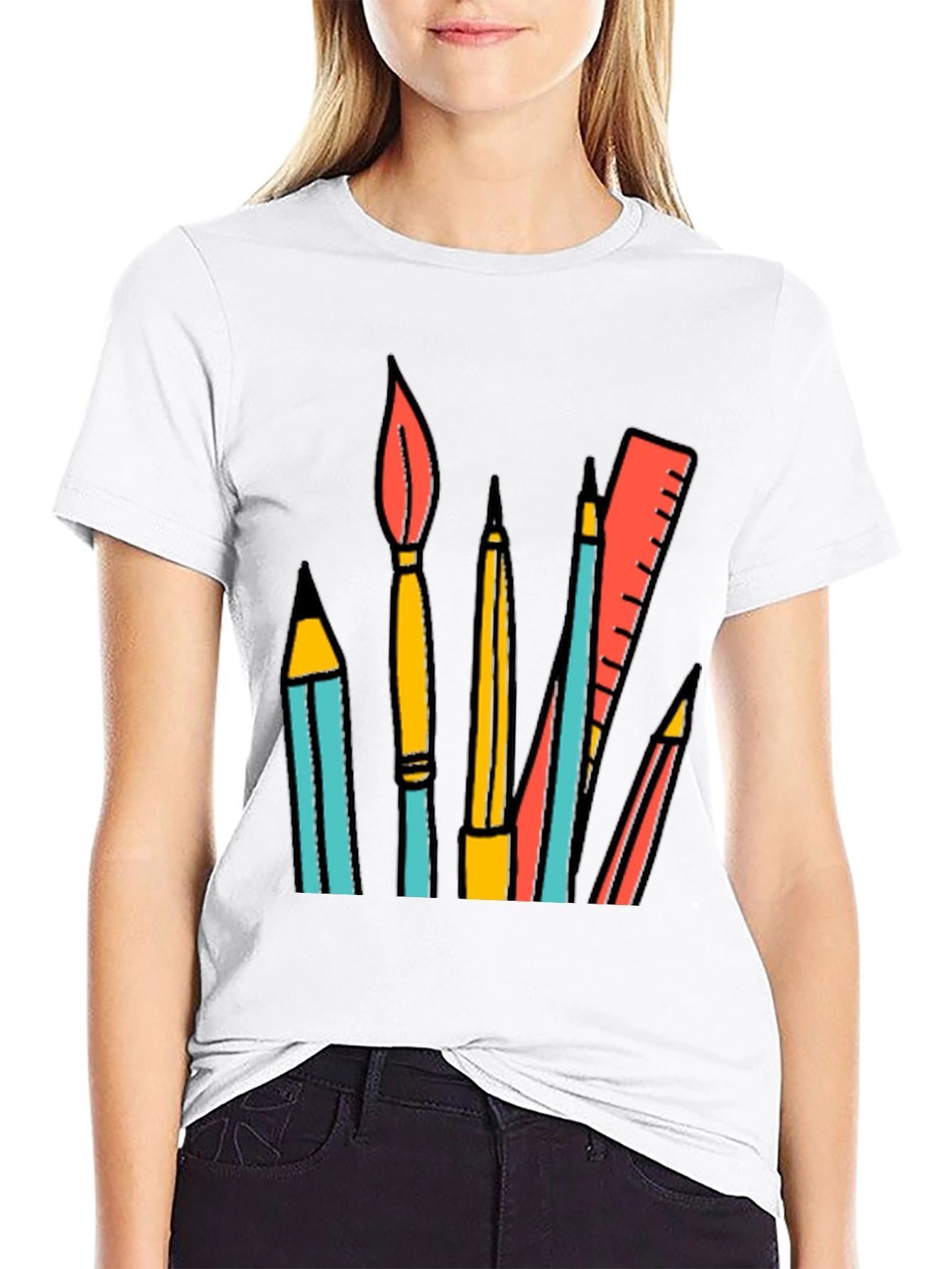 Art Supplies Graphic Tee