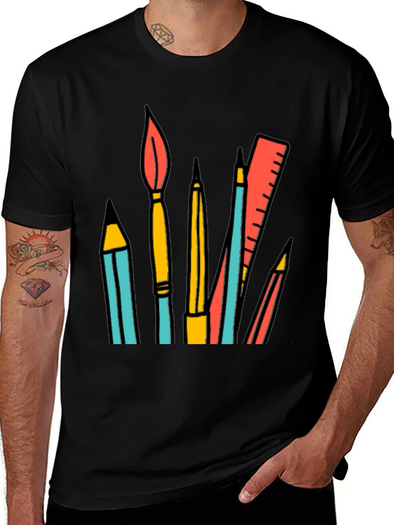 Art Supplies Graphic Tee