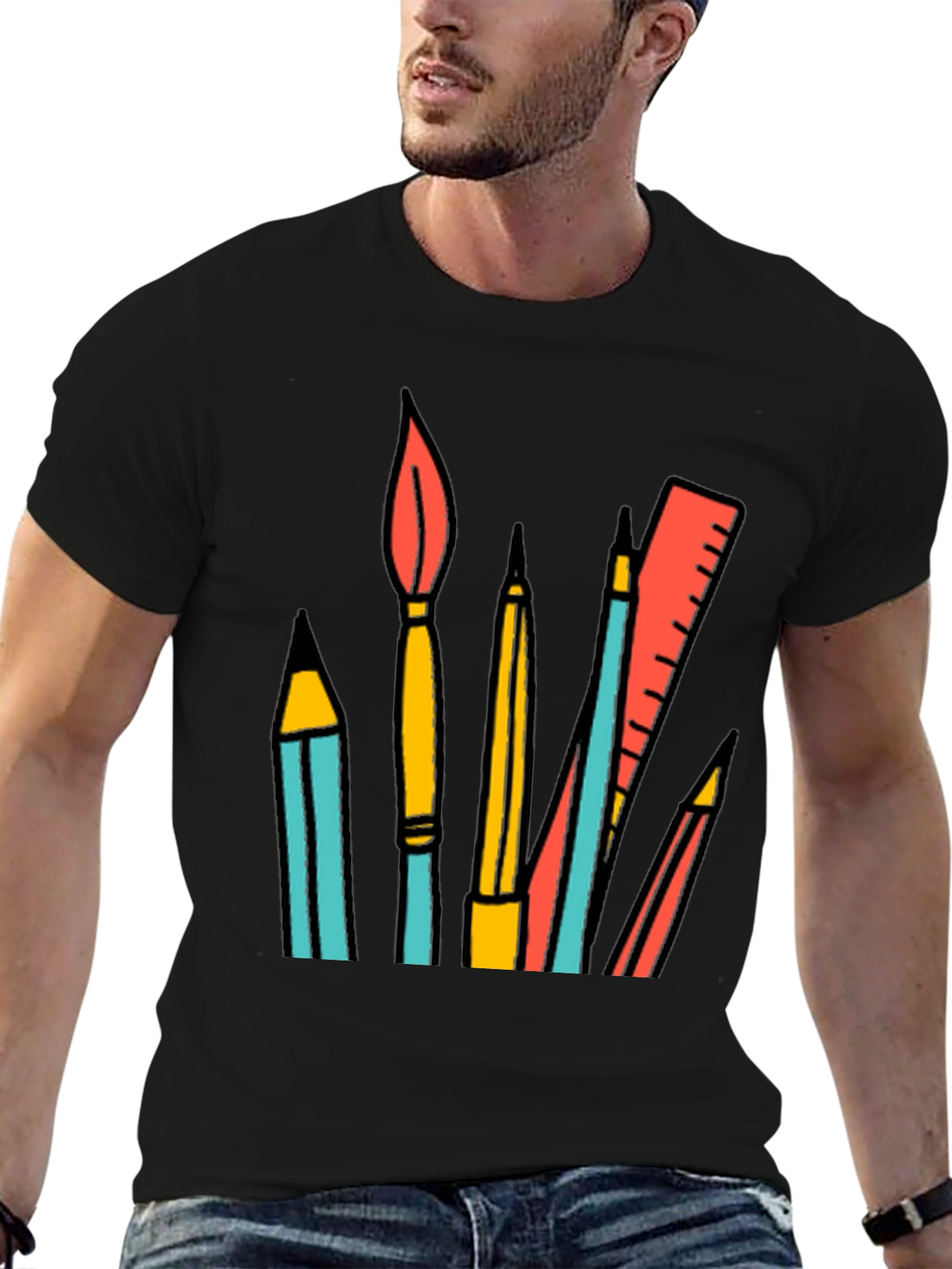 Art Supplies Graphic Tee
