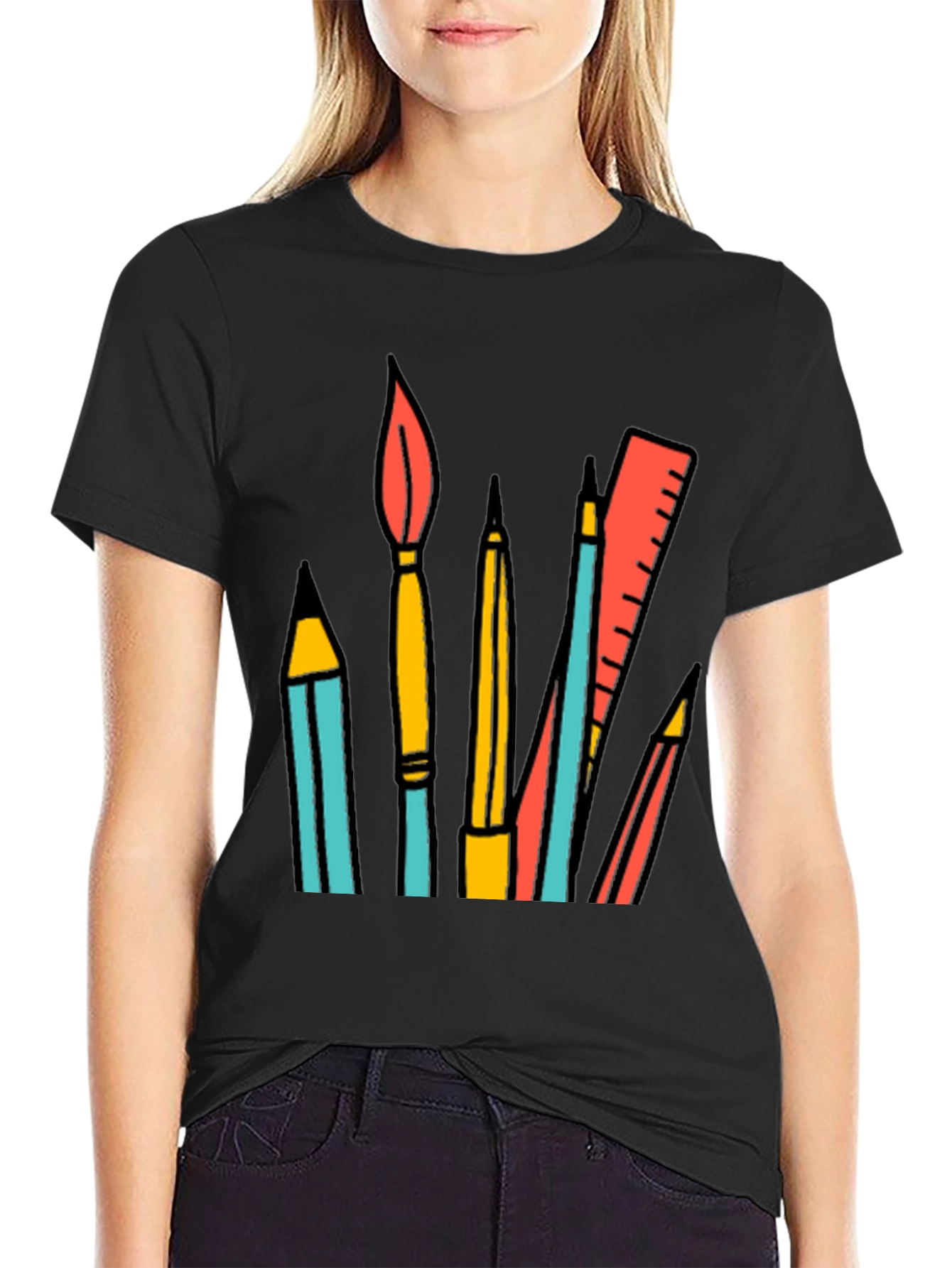 Art Supplies Graphic Tee
