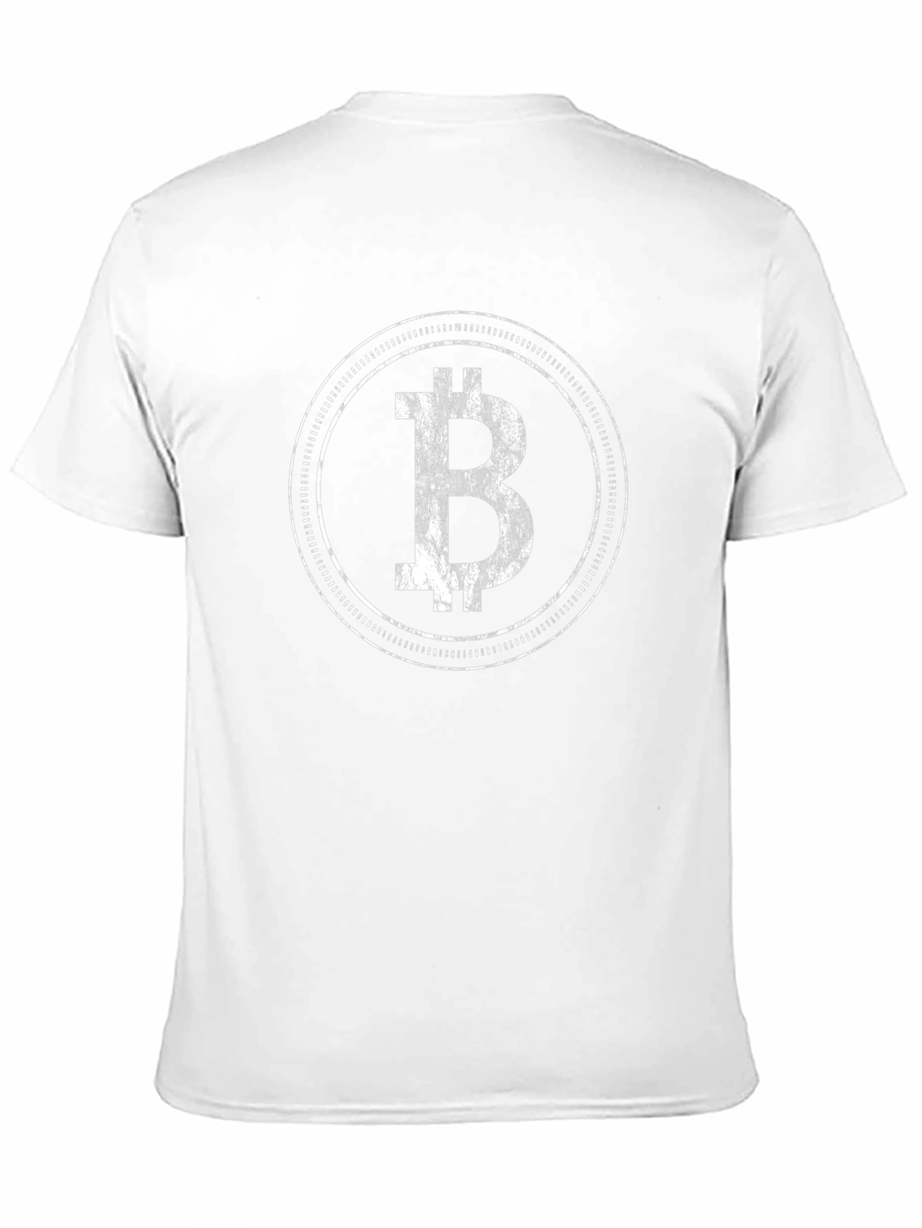 Bitcoin Logo Black T-Shirt - Crypto Currency Tee