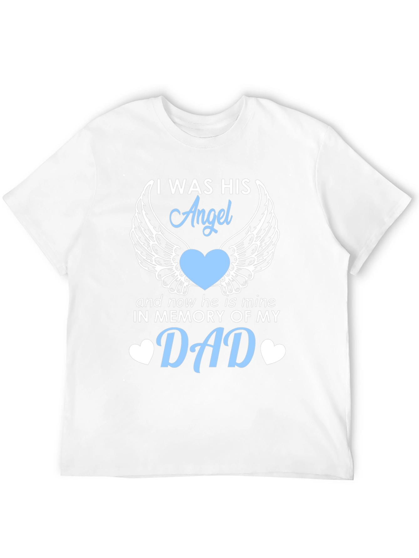 In Memory of My Dad Angel Wings T-Shirt