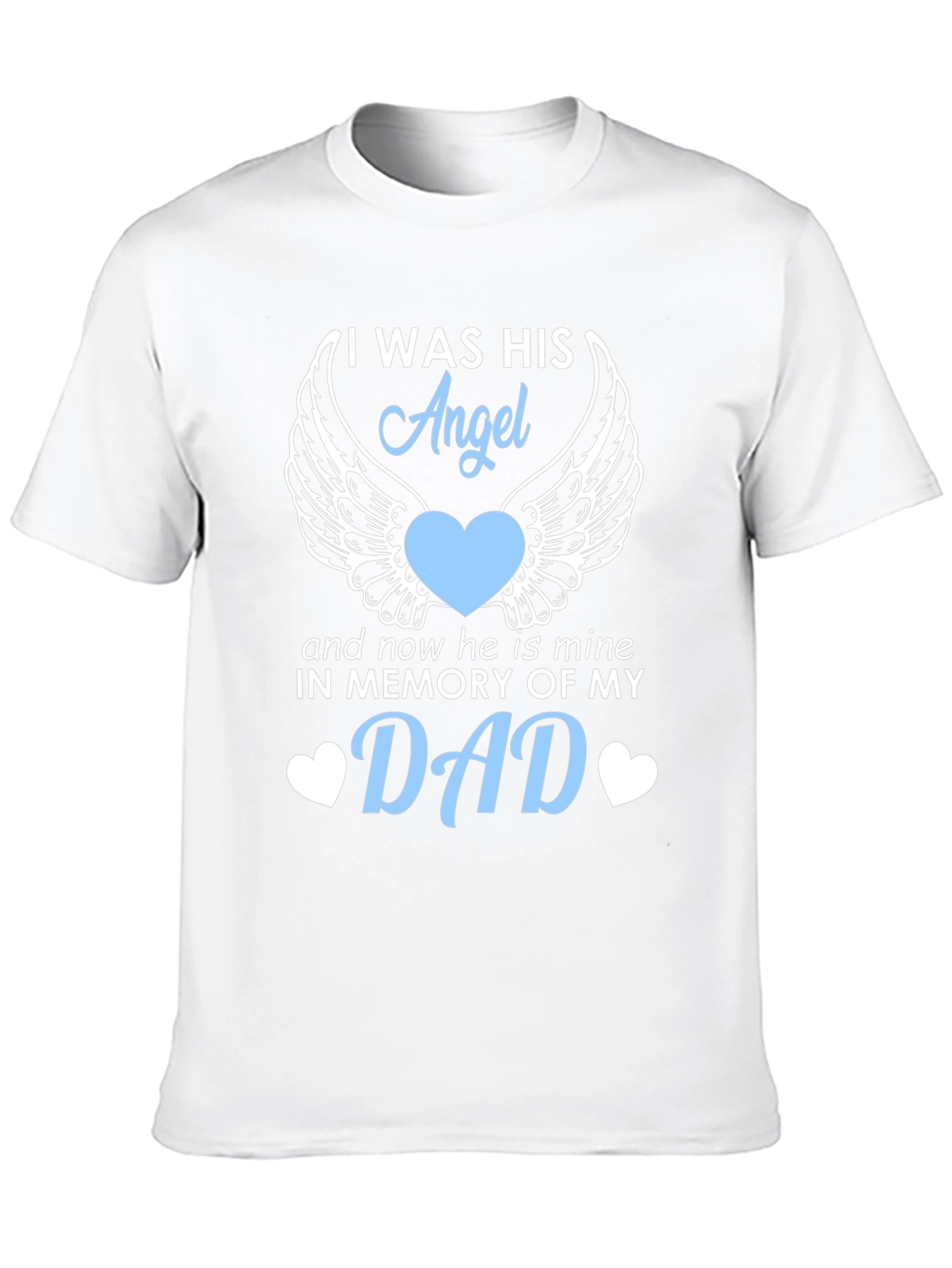 In Memory of My Dad Angel Wings T-Shirt