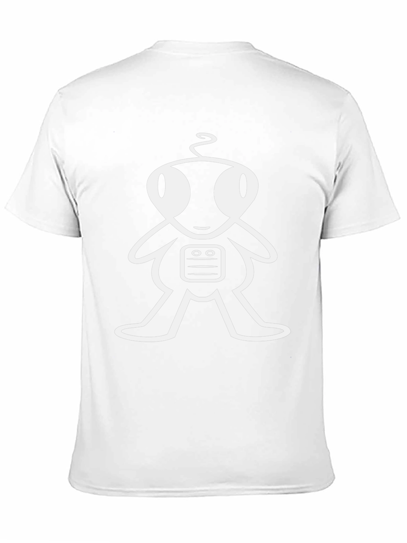 Robot Graphic Black T-Shirt