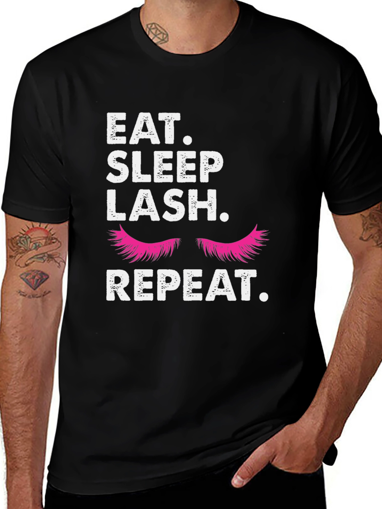 Eat Sleep Lash Repeat T-Shirt