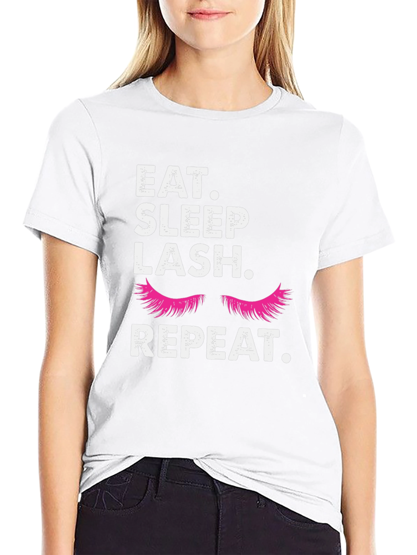 Eat Sleep Lash Repeat T-Shirt