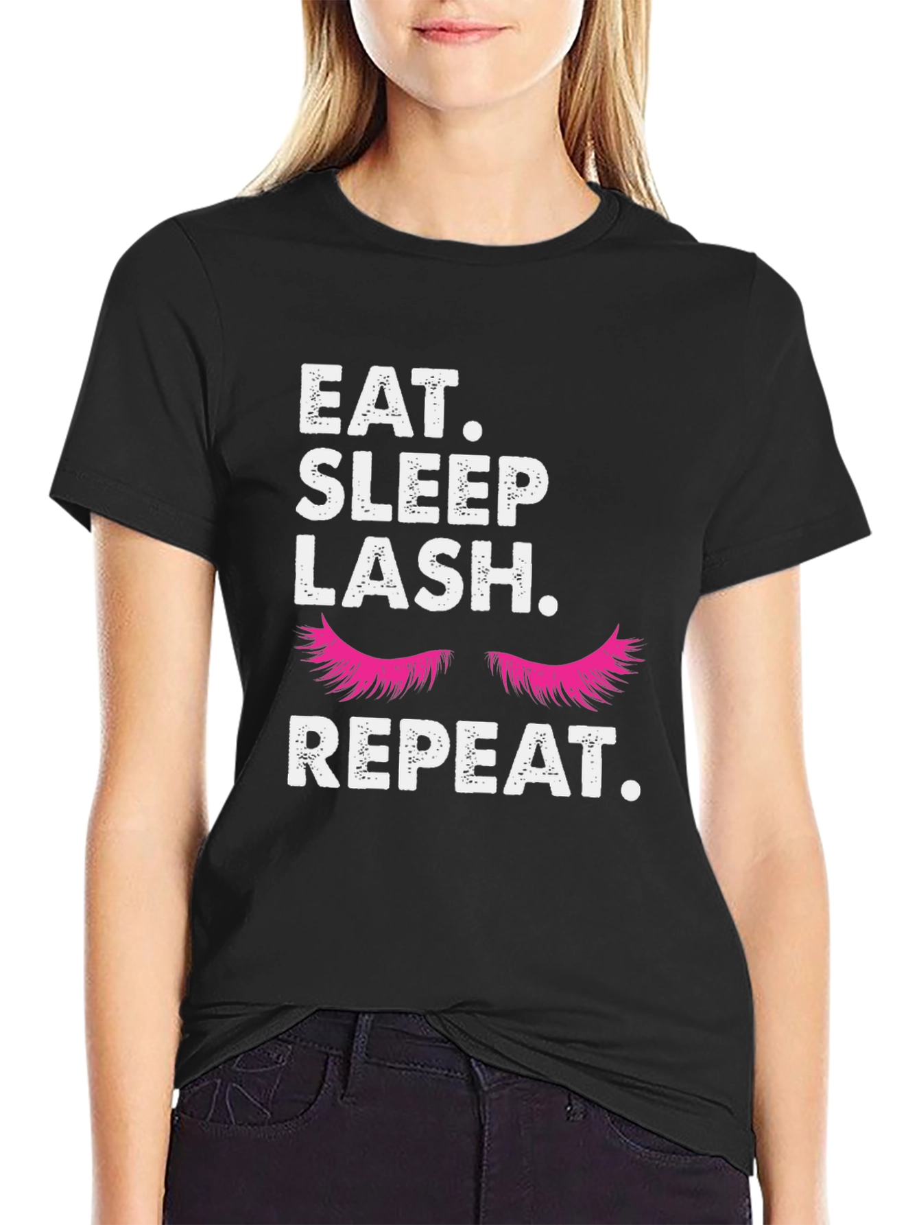 Eat Sleep Lash Repeat T-Shirt