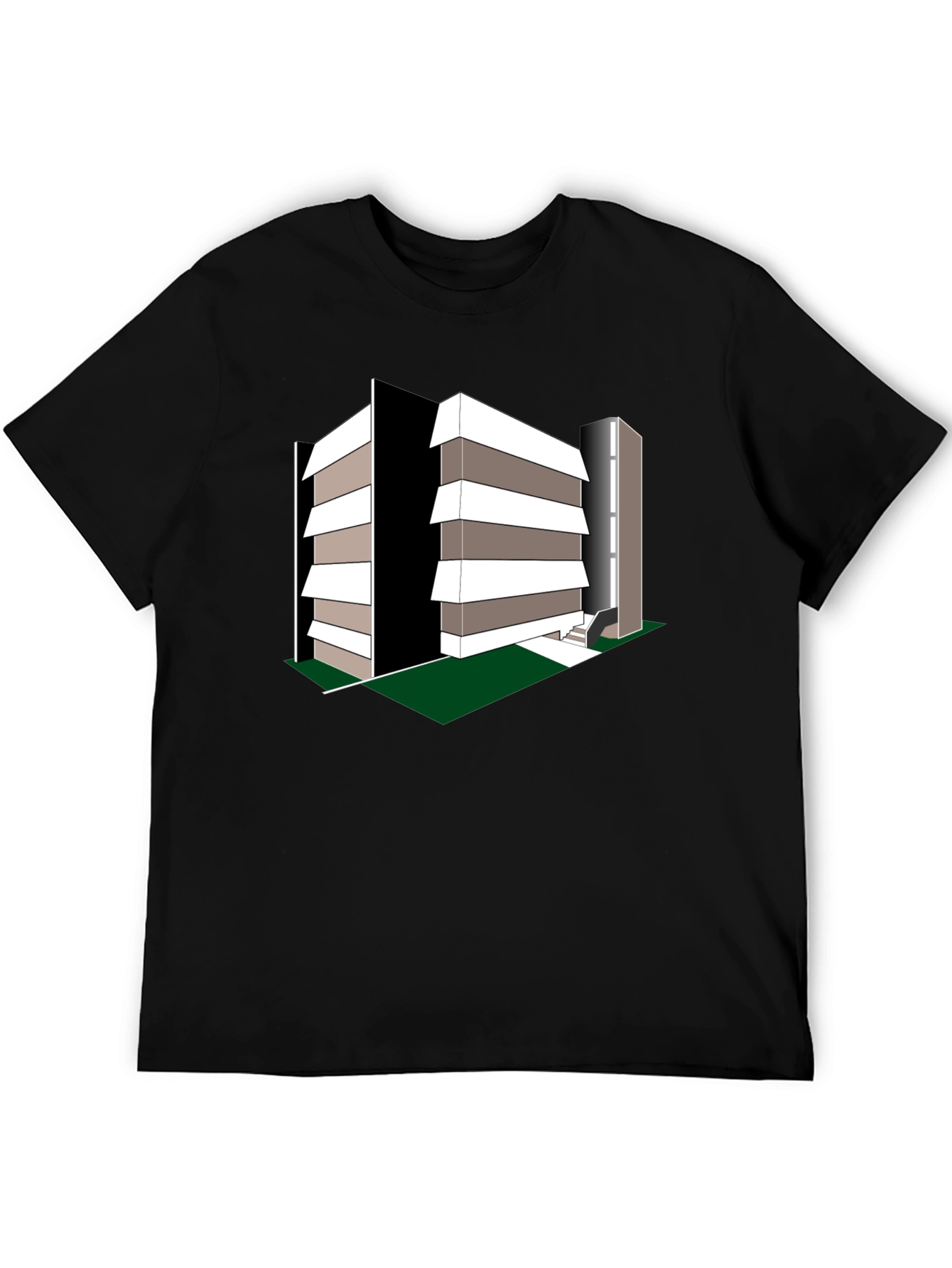 Modern Architecture Print T-Shirt