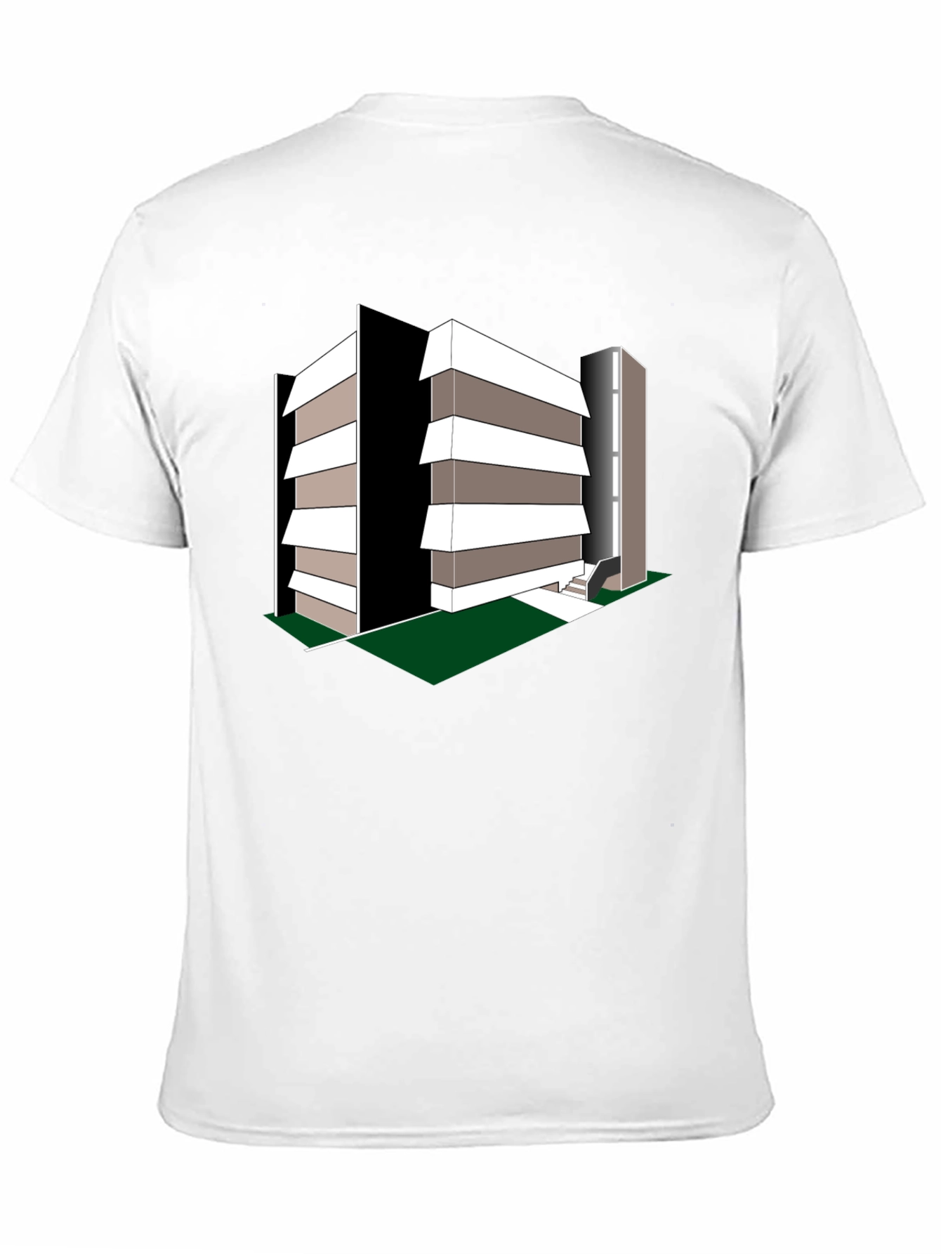 Modern Architecture Print T-Shirt
