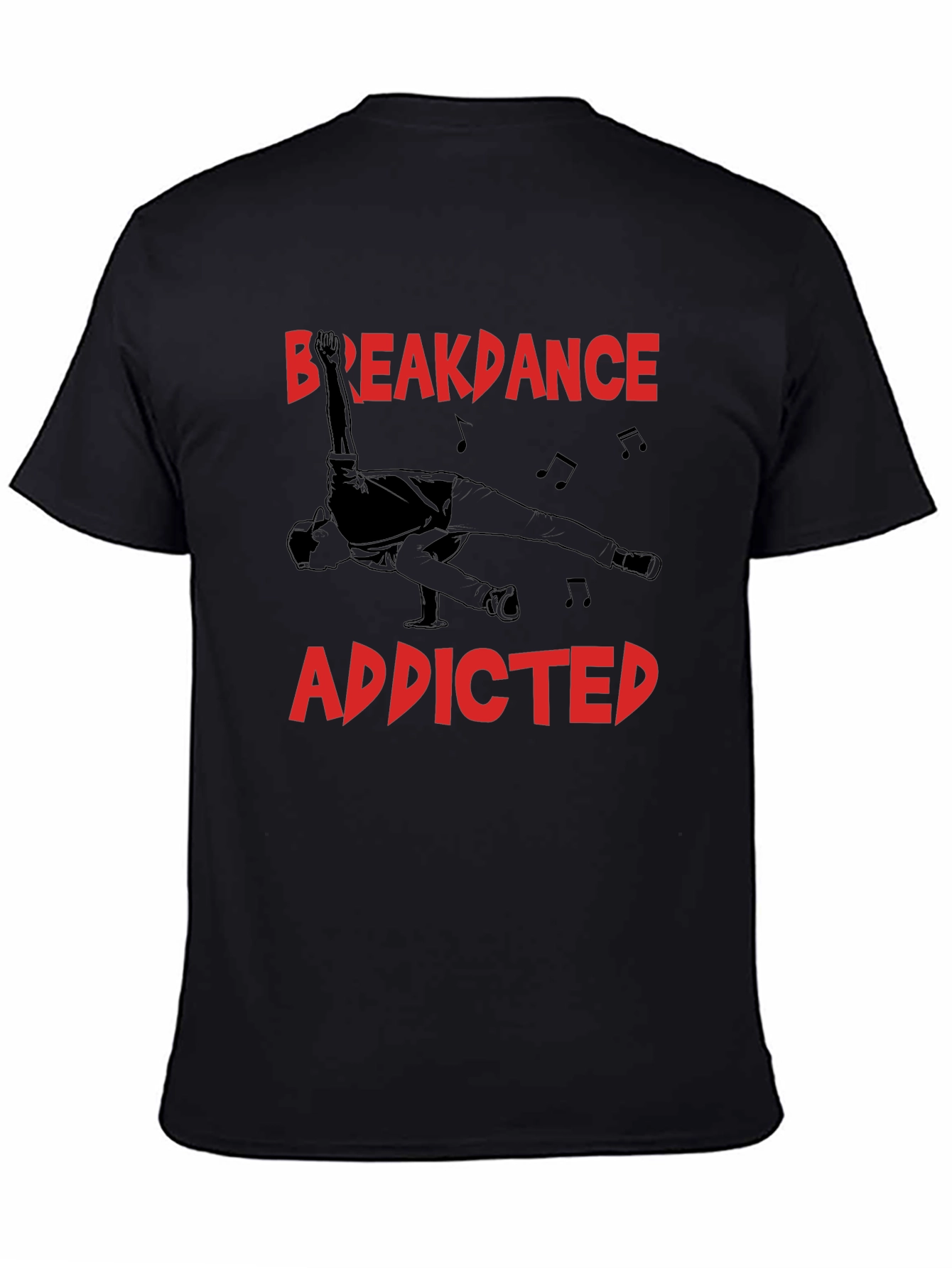 Breakdance Addicted Black T-Shirt