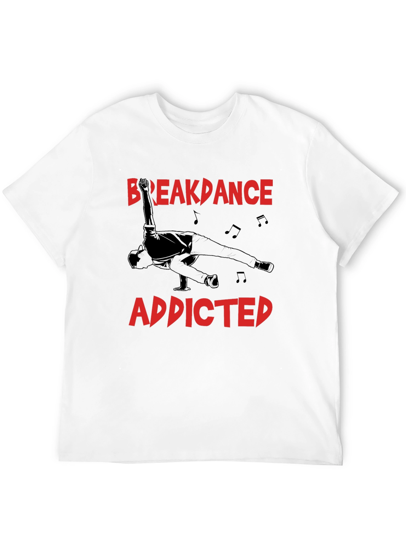 Breakdance Addicted Black T-Shirt