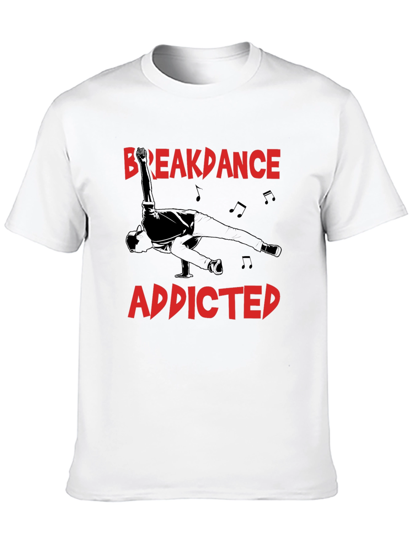 Breakdance Addicted Black T-Shirt