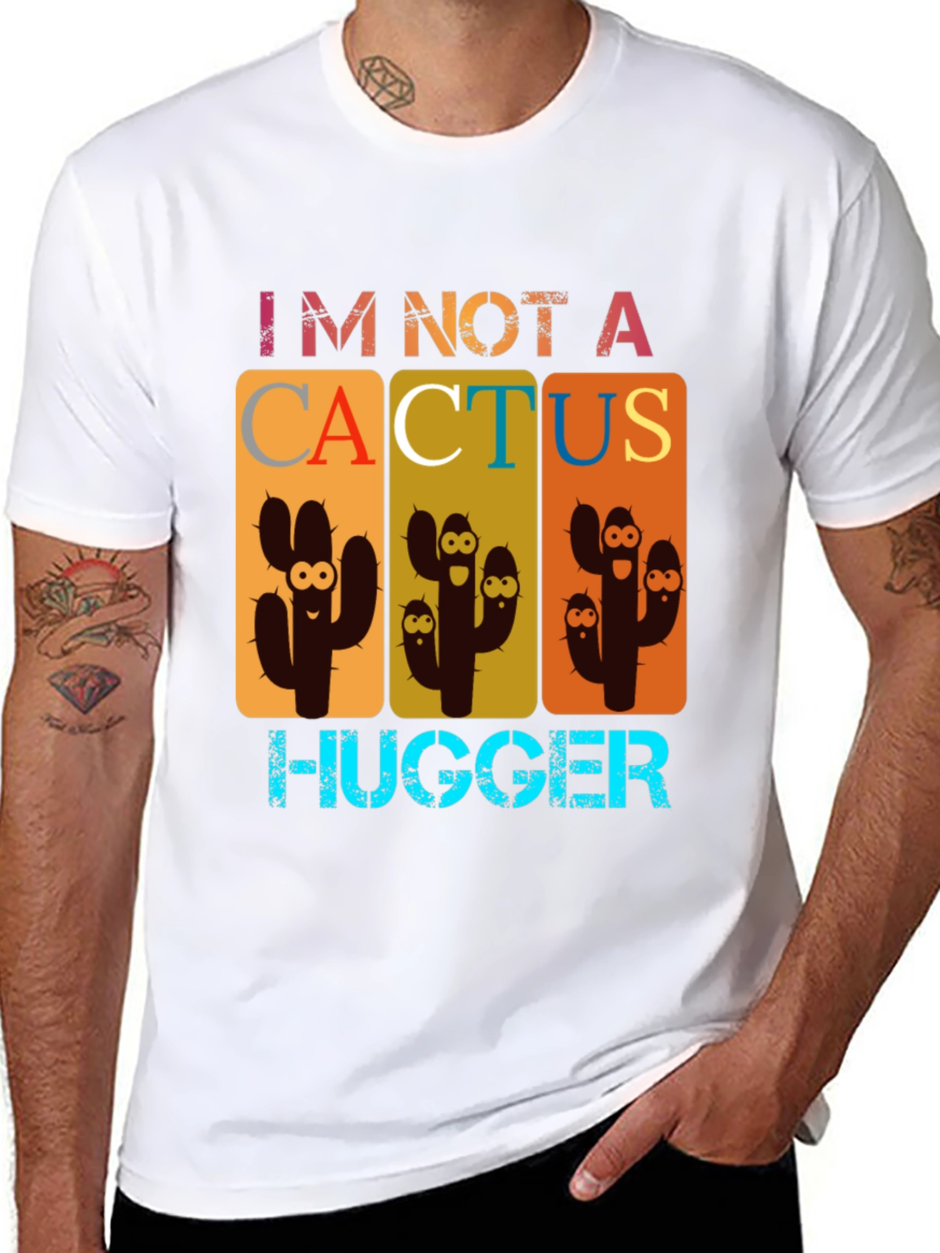 Im Not A Cactus Hugger Graphic Tee