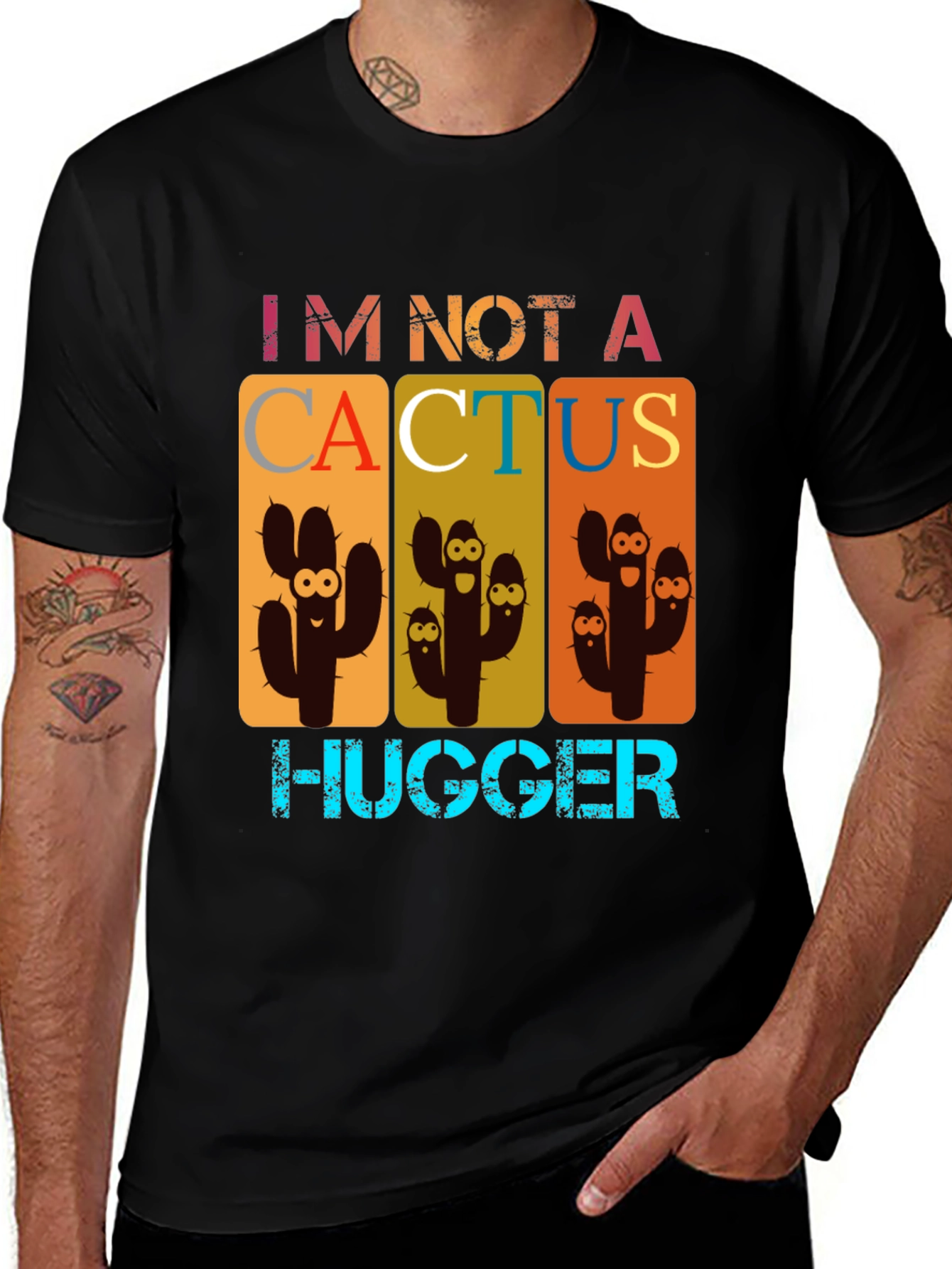 Im Not A Cactus Hugger Graphic Tee