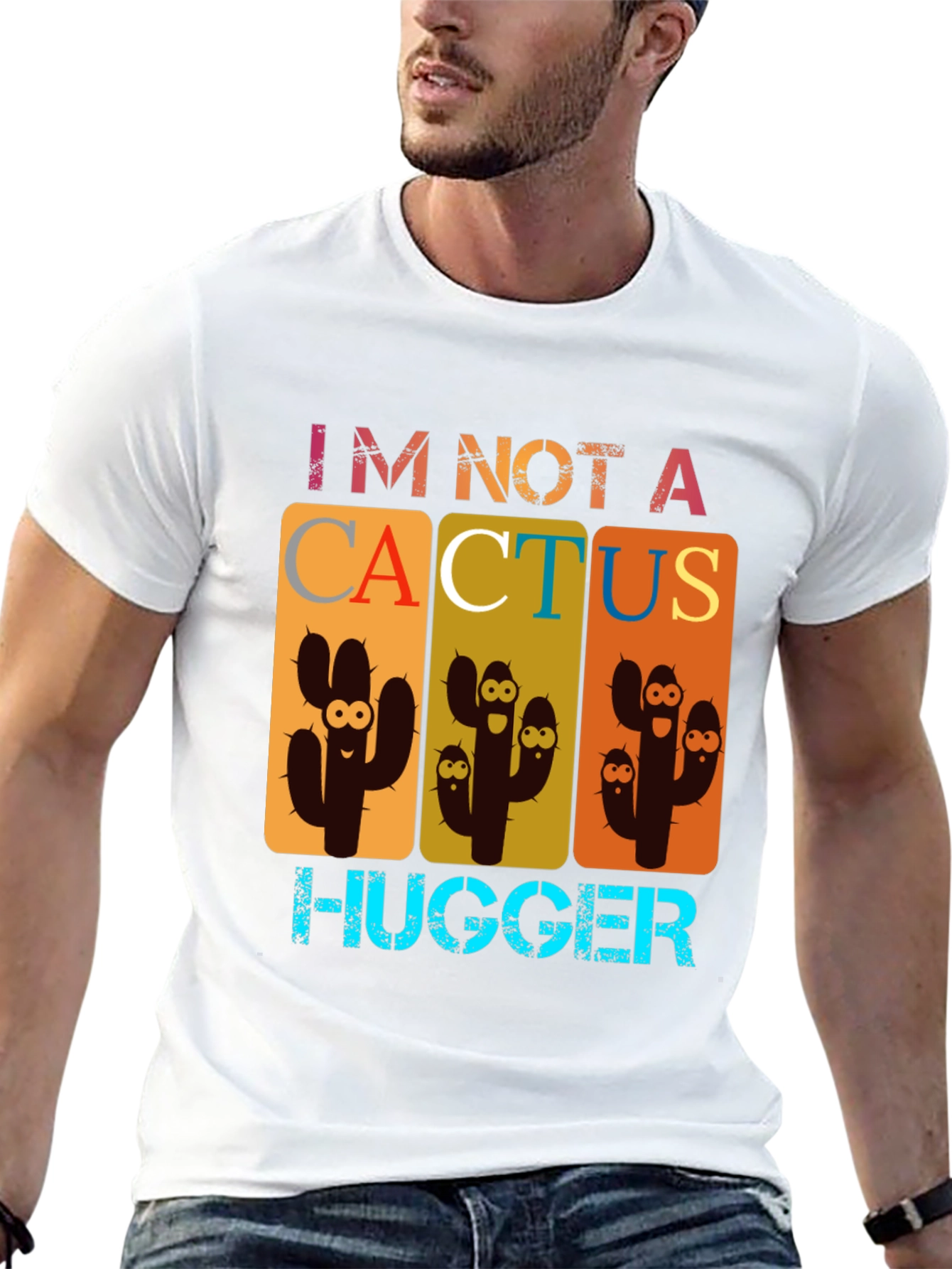 Im Not A Cactus Hugger Graphic Tee