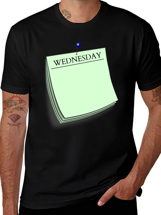 Wednesday T-Shirt - Novelty Day of the Week Tee