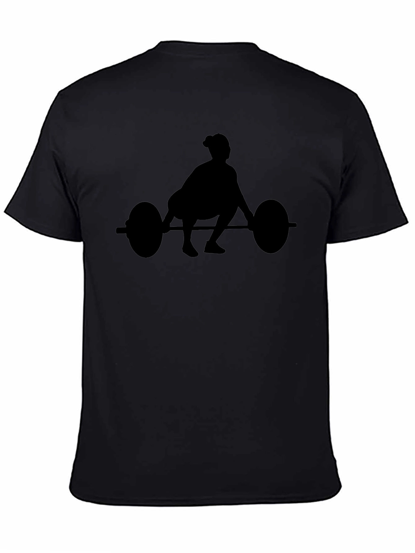 Weightlifting Silhouette Tee - Black