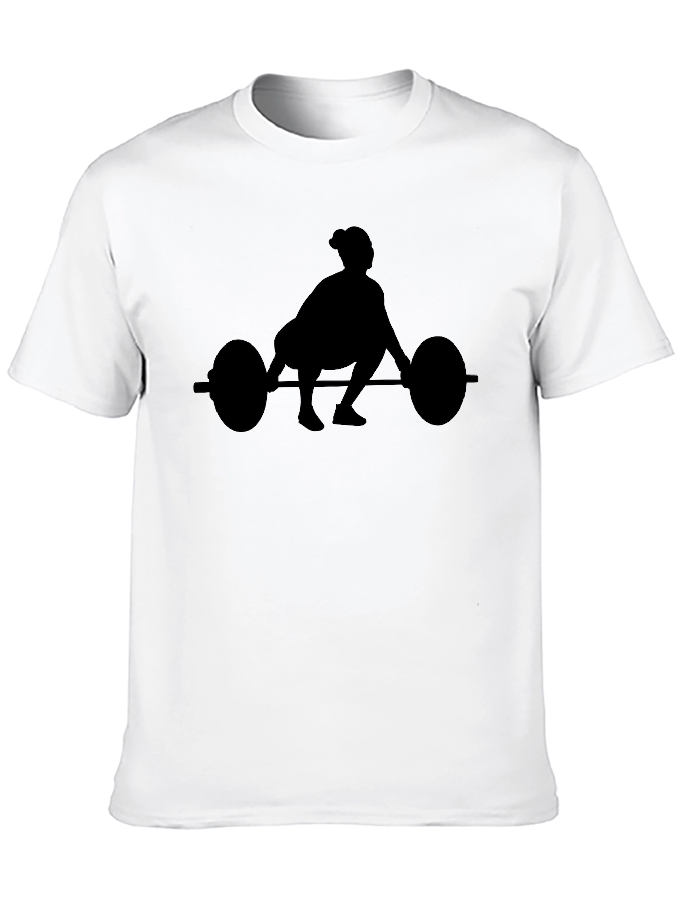 Weightlifting Silhouette Tee - Black