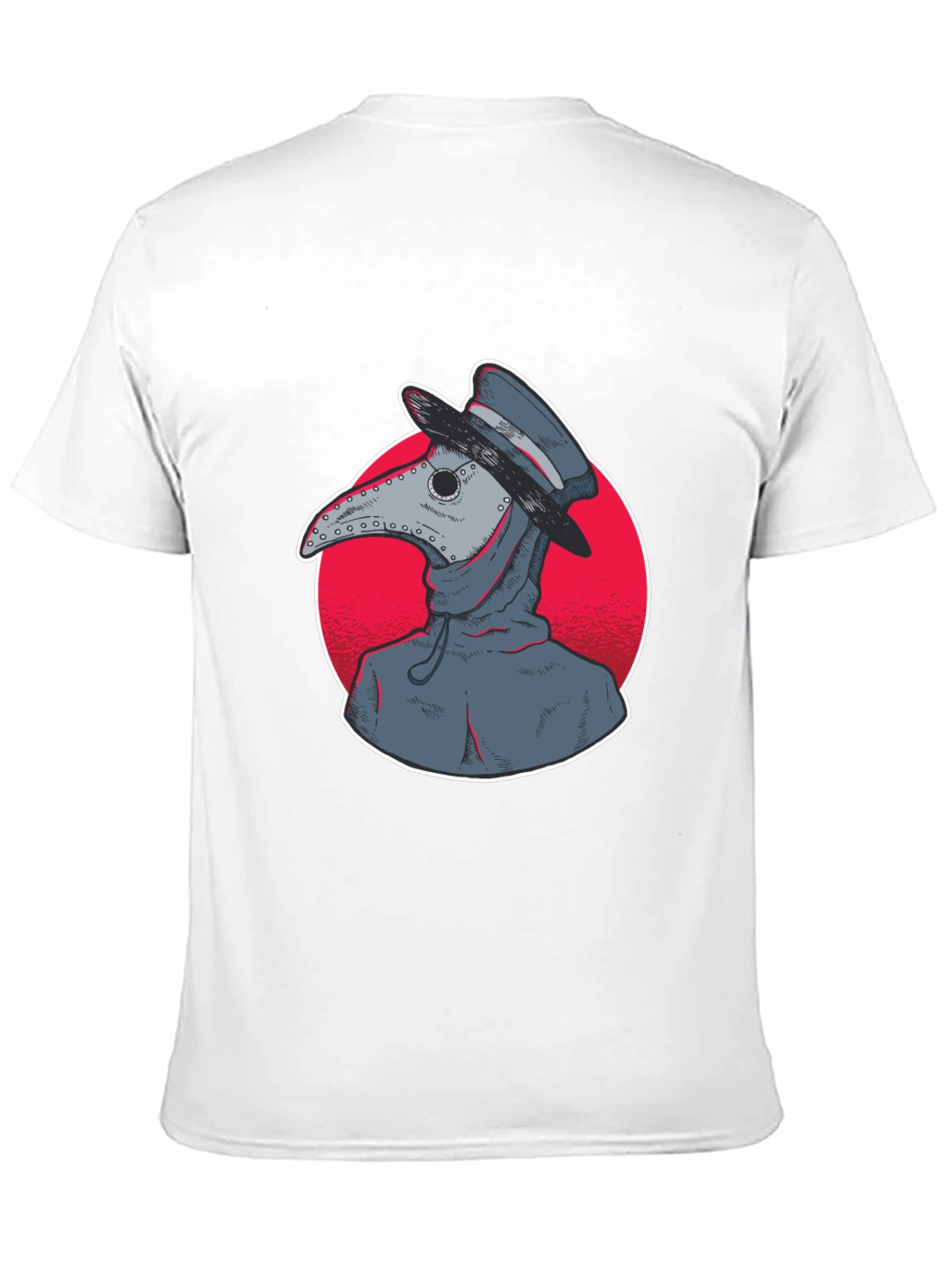 Plague Doctor Graphic Tee - Unique Design